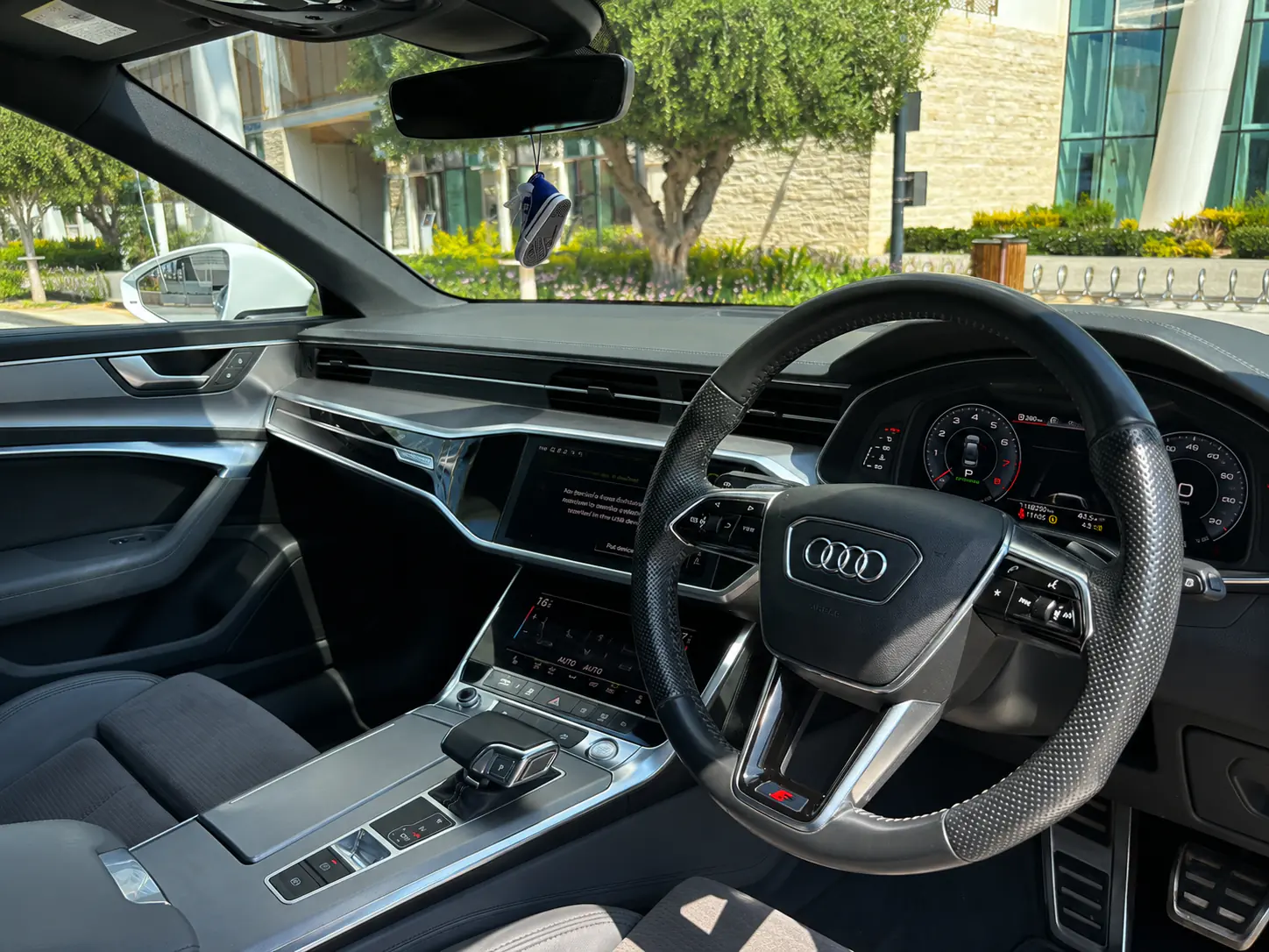 Audi A6 - driver cockpit